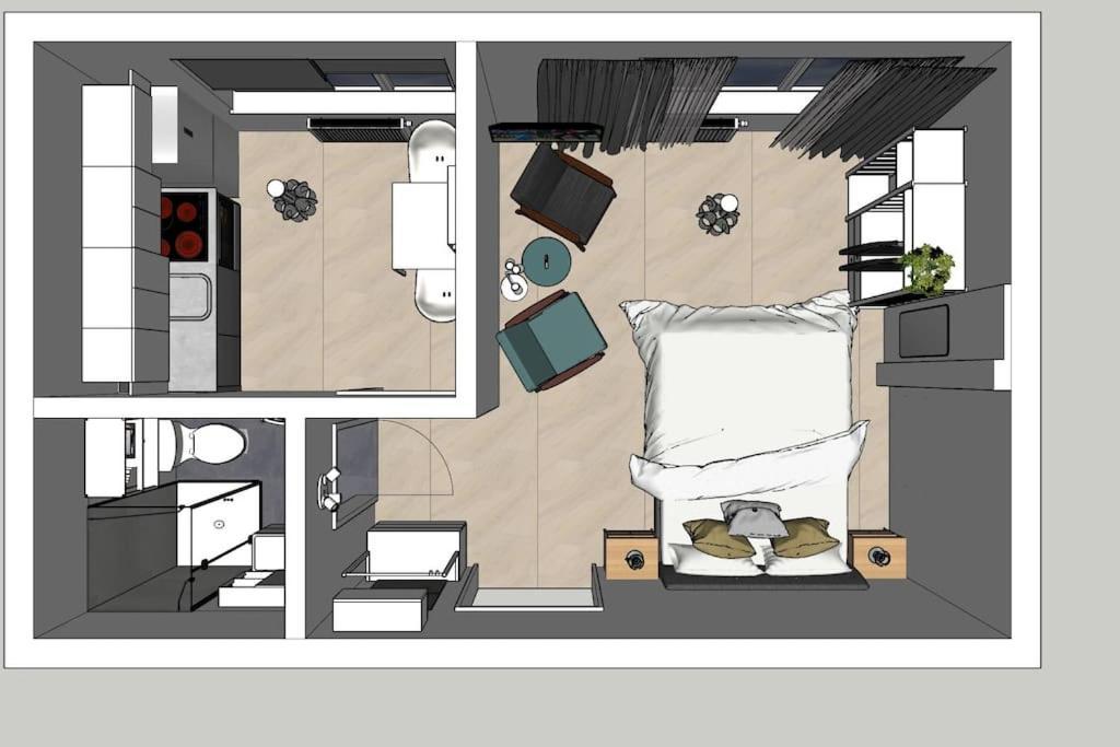 City Apartment Rudolf 26M2 Graz Extérieur photo